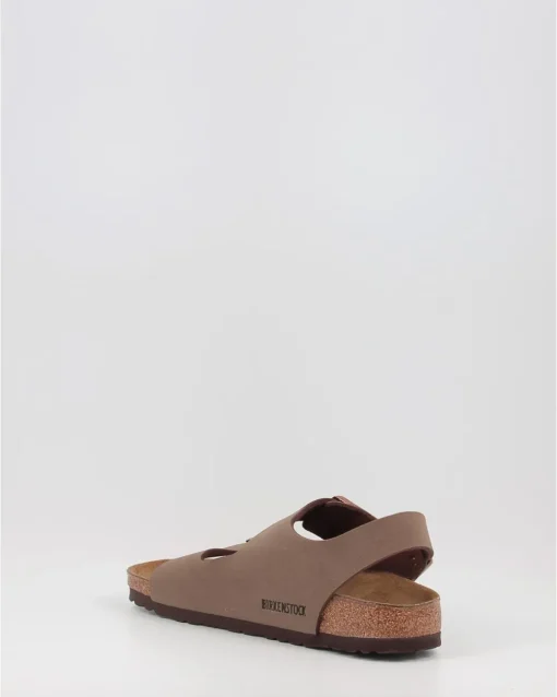 Sandalias Birkenstock Milano Bfbc Narrow Marron