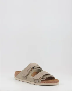 Sandalias Birkenstock Uji Vl Nu Taupe Taupe