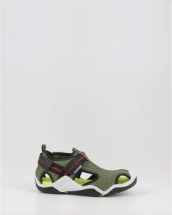 Sandalias Geox Jr Wader A J1530A Verde