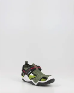 Sandalias Geox Jr Wader A J1530A Verde