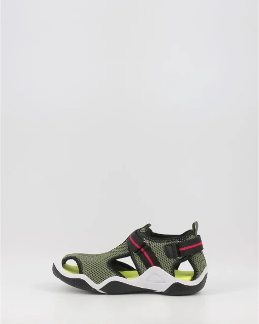 Sandalias Geox Jr Wader A J1530A Verde