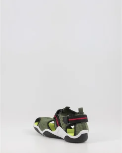 Sandalias Geox Jr Wader A J1530A Verde