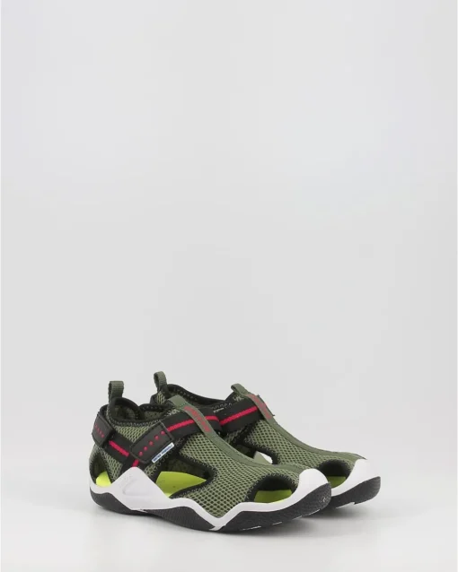 Sandalias Geox Jr Wader A J1530A Verde