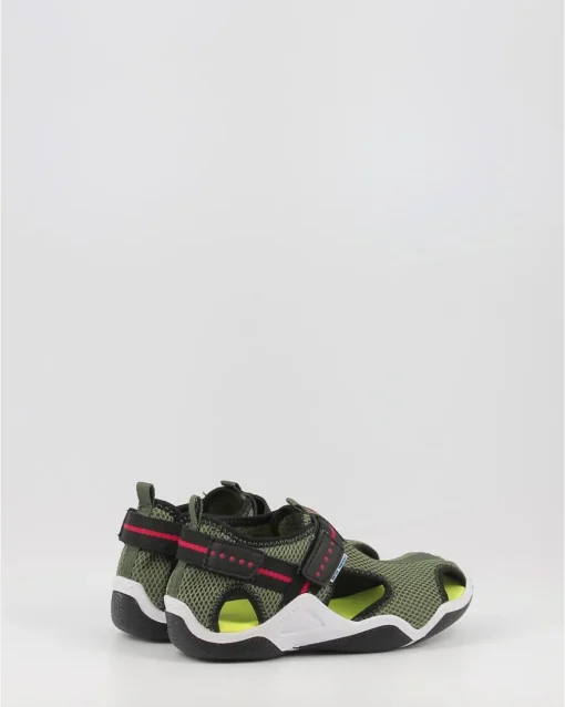 Sandalias Geox Jr Wader A J1530A Verde
