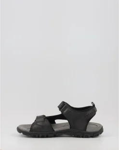 Sandalias Geox Uomo Sandal Strada U4224A Negro