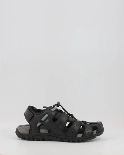 Sandalias Geox Uomo Sandal Strada U6224B Negro