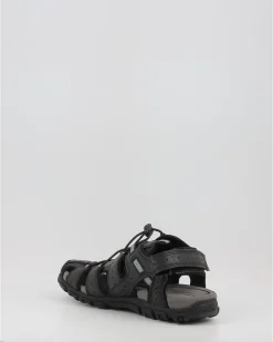 Sandalias Geox Uomo Sandal Strada U6224B Negro