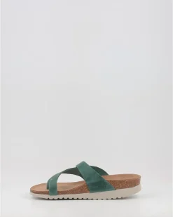 Sandalias Interbios 7119-Mg Verde