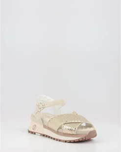 Sandalias Liu Jo Maxi Wonder 11 Metalizado