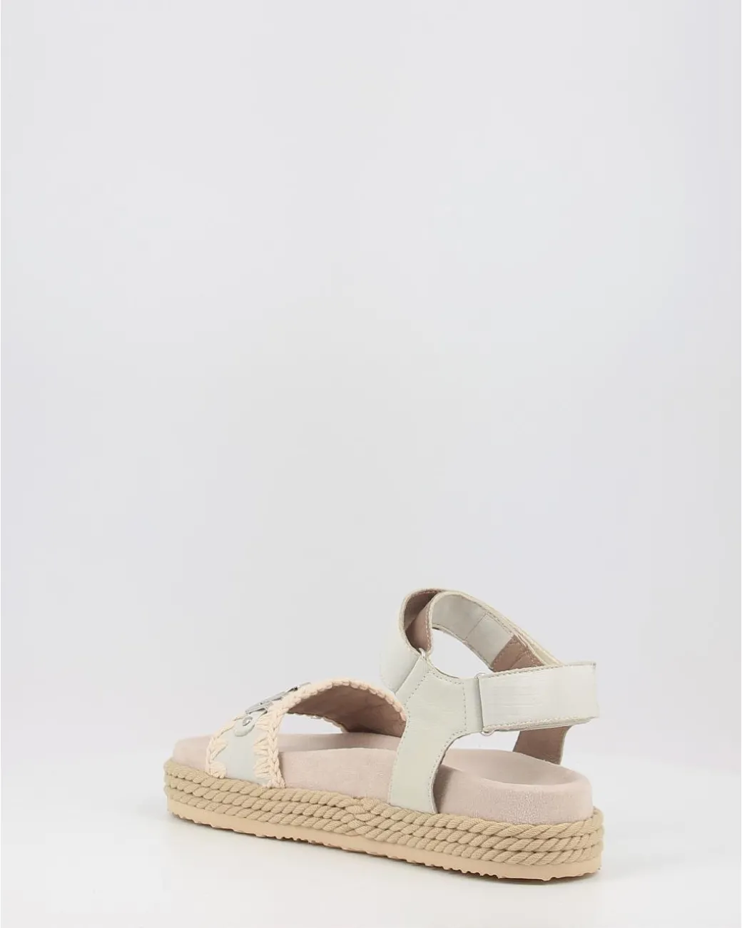 Sandalias Mou Rope Bio Sandal 02 Lizwhi Blanco