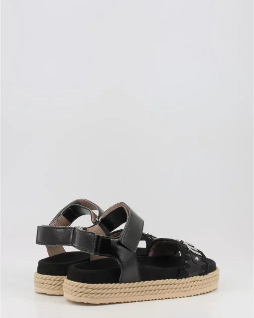 Sandalias Mou Rope Bio Sandal 02 Patblk Negro