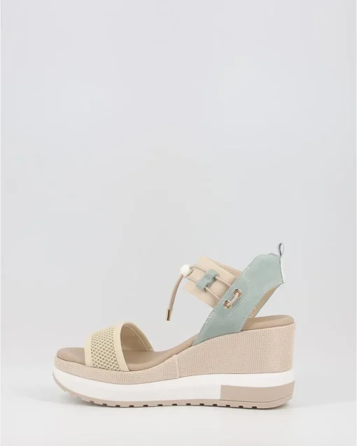 Sandalias Nero Giardini E307752D Beig