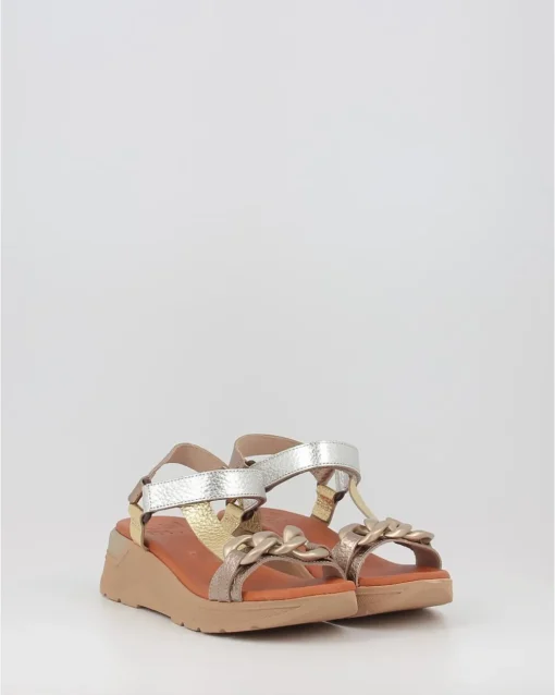Sandalias Obi Shoes 5191 Metalizado