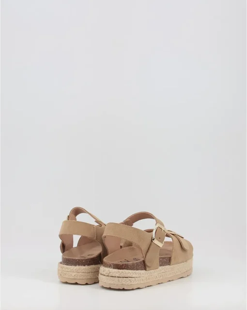 Sandalias Obi Shoes 801-He-Tal Taupe