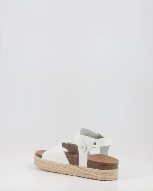 Sandalias Obi Shoes 801-He-Tal Blanco