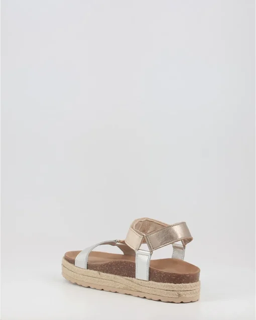 Sandalias Obi Shoes Ka-2021 Metalizado