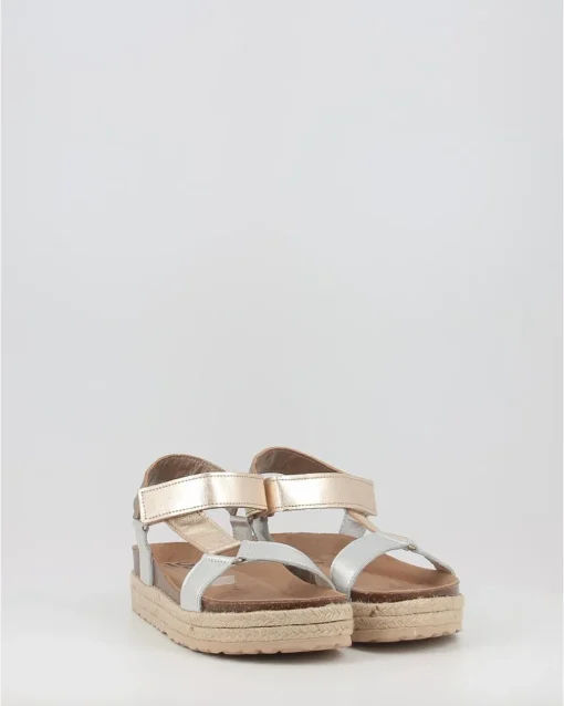 Sandalias Obi Shoes Ka-2021 Metalizado