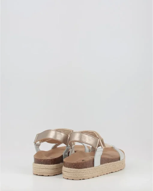 Sandalias Obi Shoes Ka-2021 Metalizado