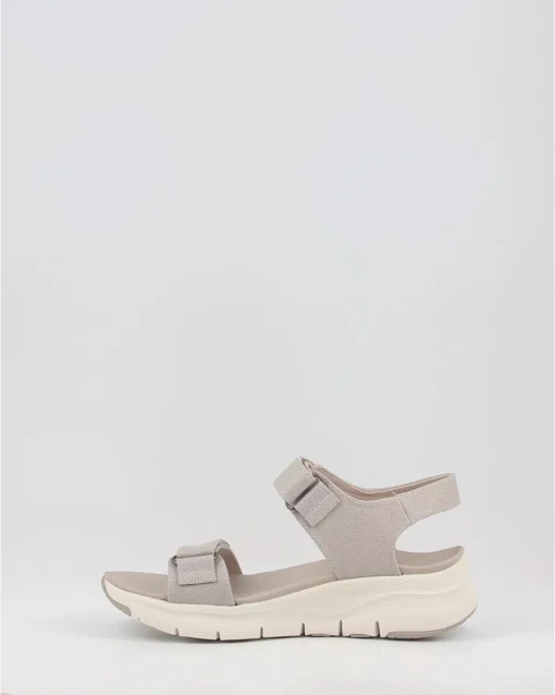 Sandalias Skechers Arch Fit - Touristy 119247 Taupe