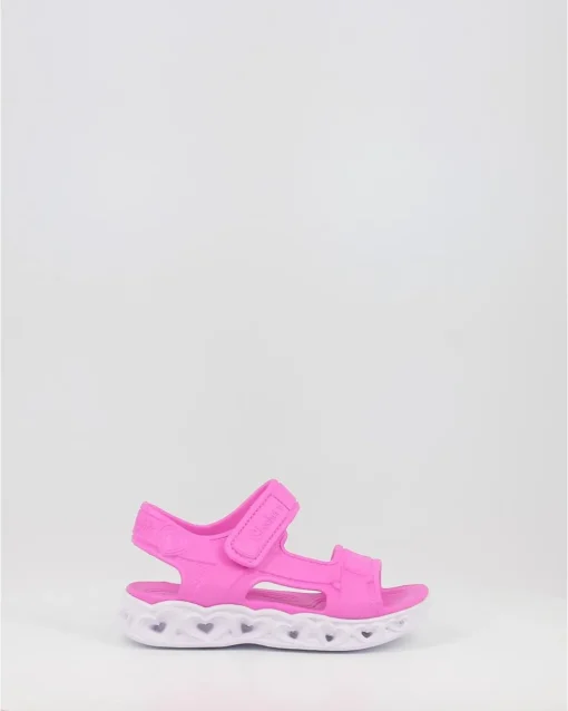 Sandalias Skechers Foamies: Heart Lights Sandal -Always 308045L Rosa
