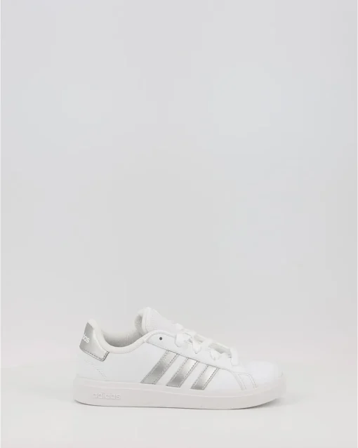 Zapatillas Adidas Grand Court 2.0 K Gw6506 Blanco