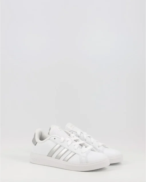 Zapatillas Adidas Grand Court 2.0 K Gw6506 Blanco