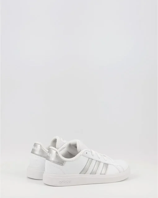 Zapatillas Adidas Grand Court 2.0 K Gw6506 Blanco