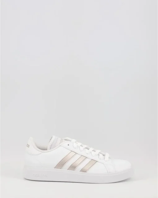 Zapatillas Adidas Grand Court Base 2 Gw9263 Blanco