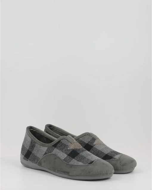 Zapatillas De Casa Biorelax 13685 Teide 19 Gris