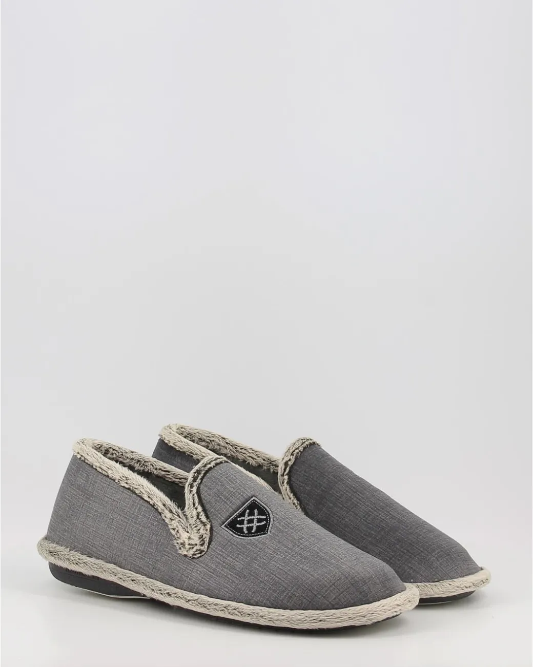 Zapatillas De Casa Biorelax 1527 Arizona Gris