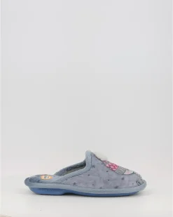 Zapatillas De Casa Biorelax 4613 Azul