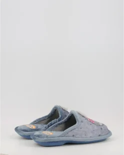 Zapatillas De Casa Biorelax 4613 Azul