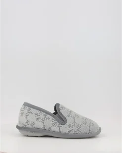 Zapatillas De Casa Biorelax 4514 Gris