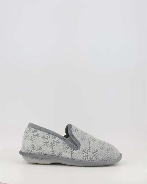 Zapatillas De Casa Biorelax 4514 Gris
