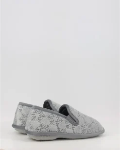 Zapatillas De Casa Biorelax 4514 Gris