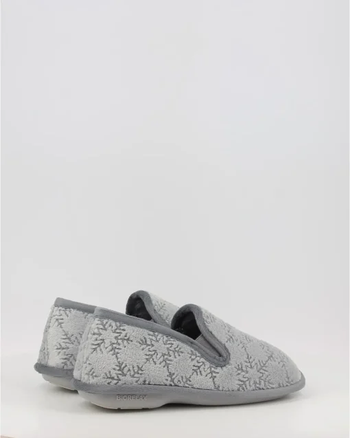 Zapatillas De Casa Biorelax 4514 Gris