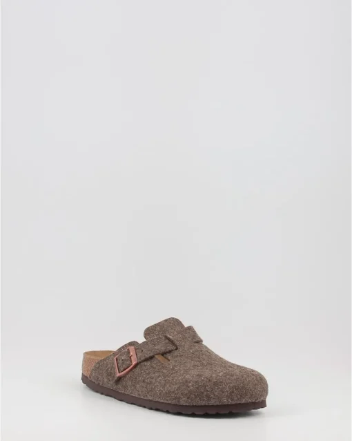 Zapatillas De Casa Birkenstock Boston Wo Marron