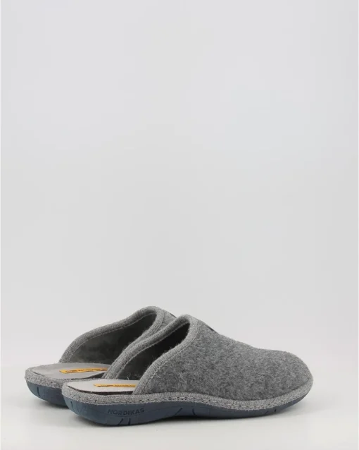 Zapatillas De Casa Nordikas 1728 Gris