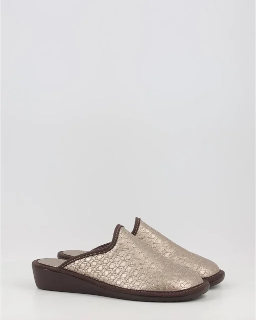 Zapatillas De Casa Nordikas 1850/87 Metalizado