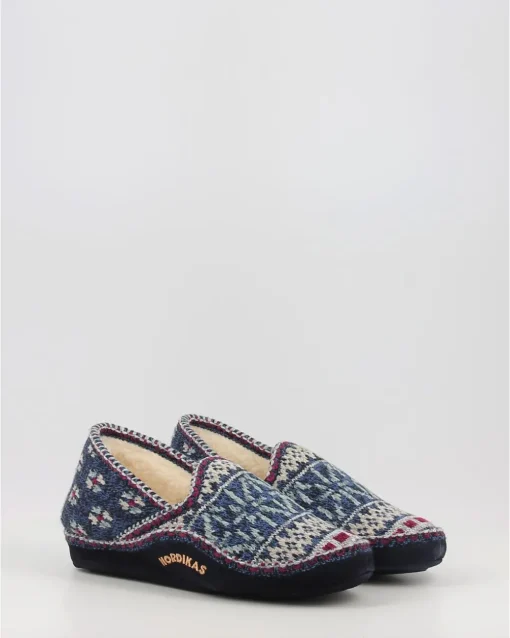 Zapatillas De Casa Nordikas 2000 Azul