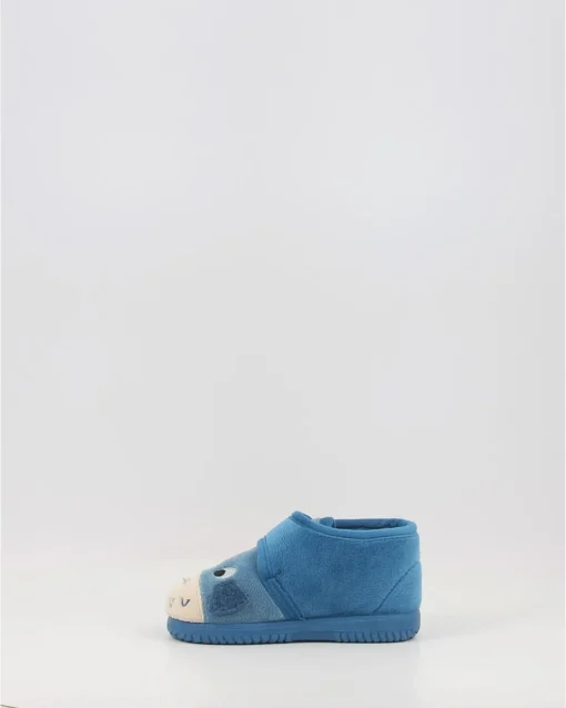 Zapatillas De Casa Victoria Ojala Animales 105119 Azul