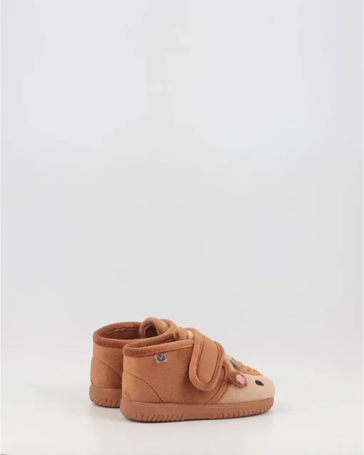 Zapatillas De Casa Victoria Ojala Animales 105119 Cuero
