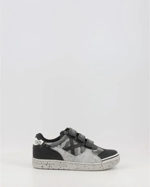 Zapatillas Munich G3 Kid Vco Indoor 1514327 Negro