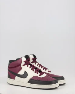 Zapatillas Nike Court Vision Mid Next Nature Dn3577 Granate