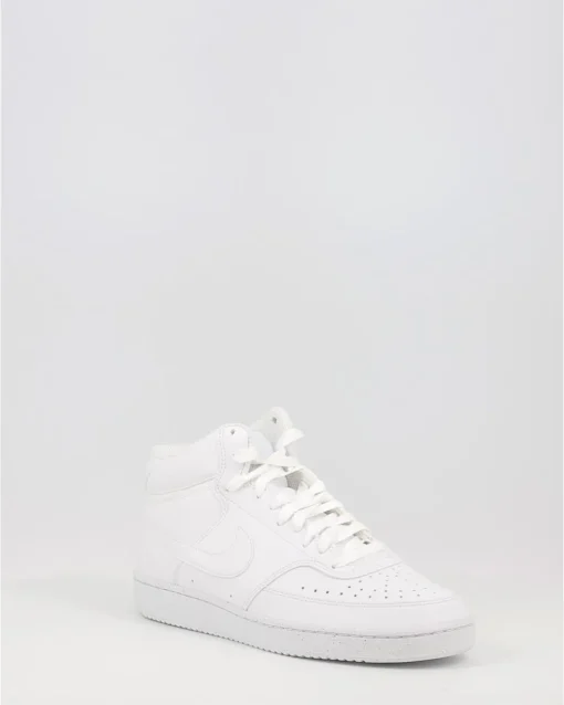 Zapatillas Nike Court Vision Mid Next Nature Dn3577 Blanco