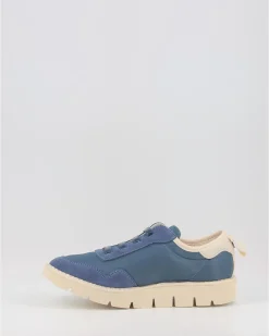 Zapatillas Panchic P05W Slip On Nylon Azul