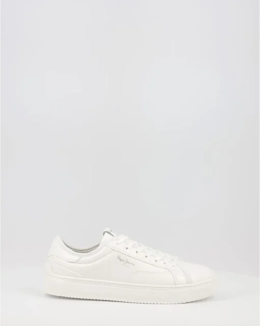 Zapatillas Pepe Jeans Adams Snaky Pls31539 Blanco