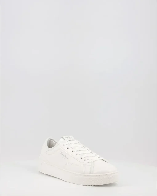 Zapatillas Pepe Jeans Adams Snaky Pls31539 Blanco