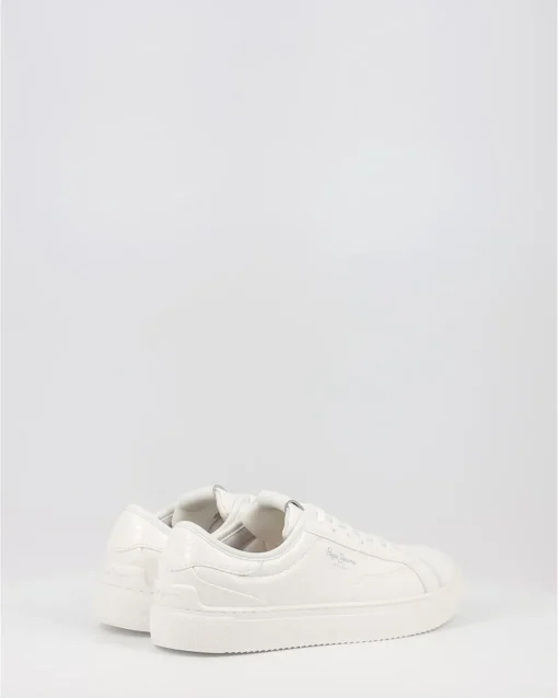 Zapatillas Pepe Jeans Adams Snaky Pls31539 Blanco
