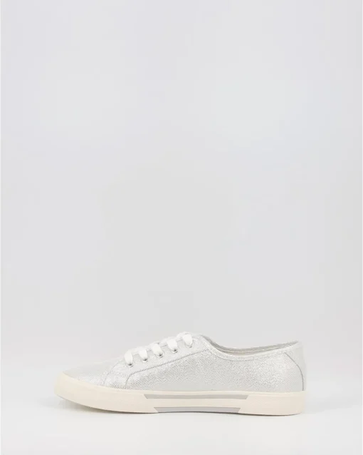 Zapatillas Pepe Jeans Brady Party W Pls31439 Plata